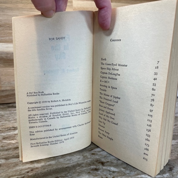 Book: Farmer In The Sky by Robert A Heinlein Paperback Used Vintage - Picture 7 of 7